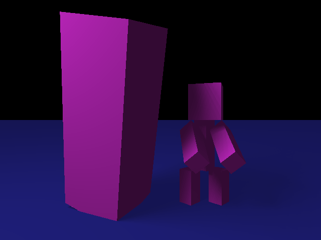 Render 2 with soft shadows